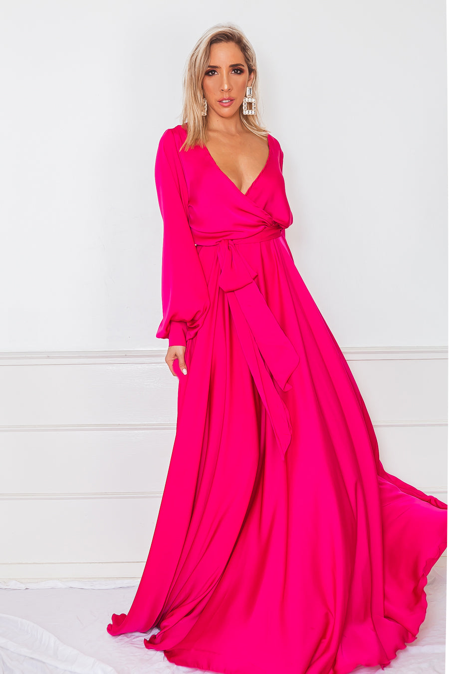 Fuschia Maxi Dress