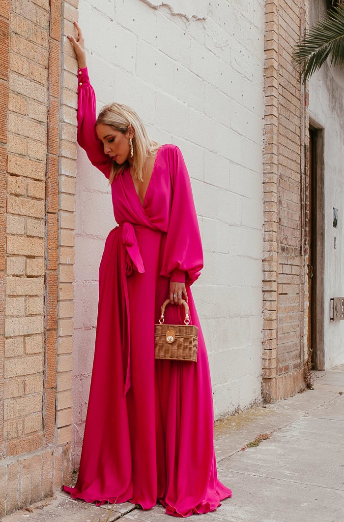 Fuschia Maxi Dress