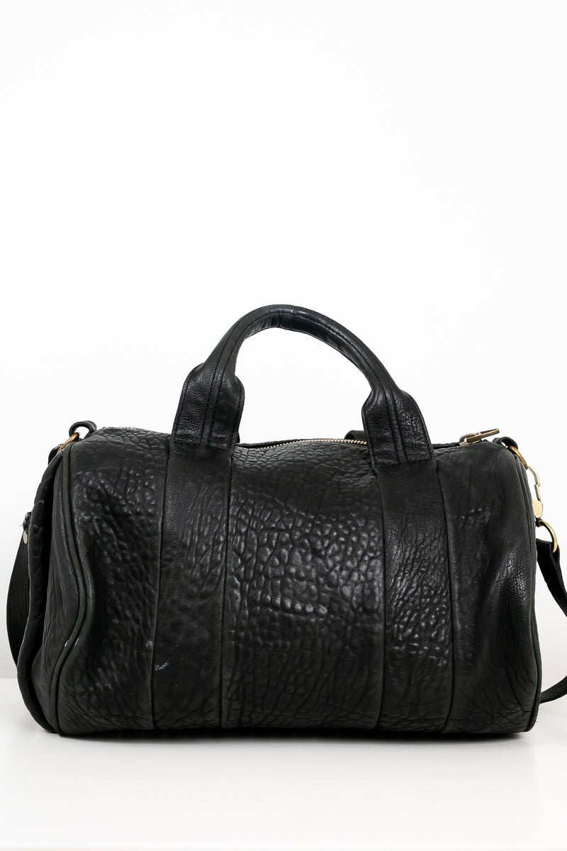 Alexander Wang Black Leather Bag Strap - Black Bag Accessories