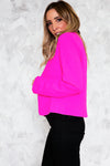 Neon Crop Blazer