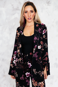 Dahlia Floral Blazer - Haute & Rebellious