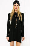 Cadie Long Sleeve Dress - Haute & Rebellious