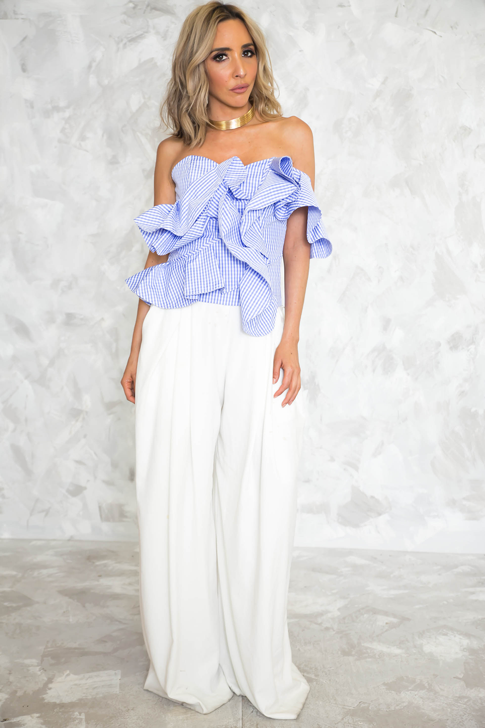 One Shoulder Top with Ruffle – Haute & Rebellious